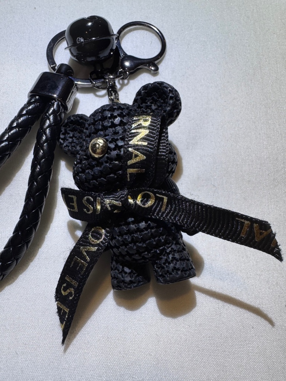 Love is Eternal Keychain Purse Charm